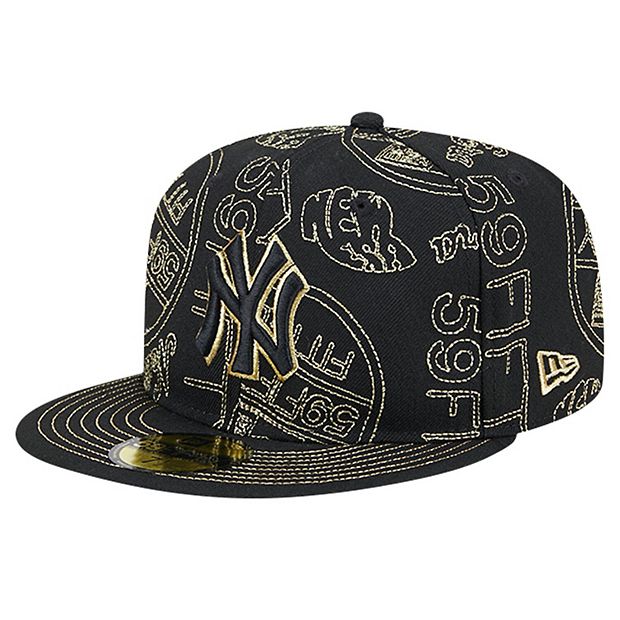2025年ファッション福袋 Men's New Allover Day 59FIFTY Yankees York New Black Era 帽子