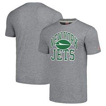Unisex Homage Gray New York Jets Arch T-Shirt