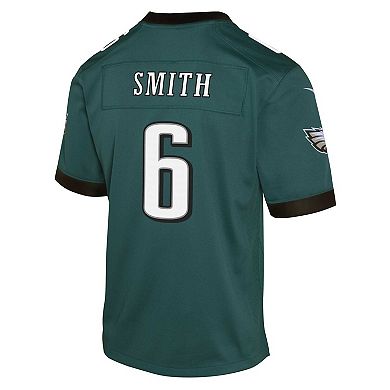 Youth Nike DeVonta Smith Midnight Green Philadelphia Eagles Game Jersey