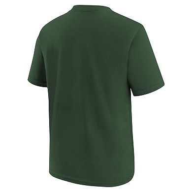 Youth Nike Hunter Green Seattle Storm Essential Logo T-Shirt