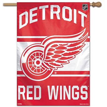 "WinCraft Detroit Red Wings 28"" x 40"" Wordmark Single-Sided Vertical Banner"