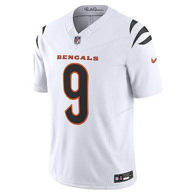 Men's Nike Joe Burrow White Cincinnati Bengals Vapor F.U.S.E. Limited Jersey
