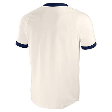 Men's Darius Rucker Collection by Fanatics White Tampa Bay Rays Henley Raglan T-Shirt