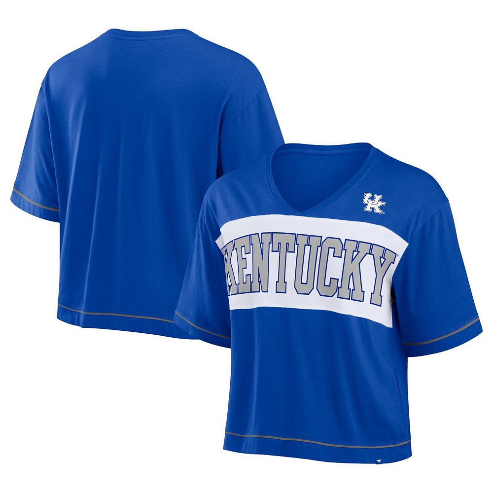 T-shirt Fanatics Kentucky Wildcats Logo Manches Courtes Blanc - Taille S, Neuf Sans étiquettes