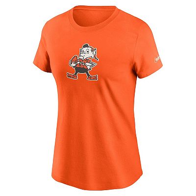 売れ筋商品|||ナイキ カットソー トップス レディース Women's Orange Cleveland Browns Primary Logo T-Shirt Orange womens-nike-orange-cleveland-