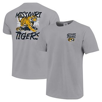 Youth Gray Missouri Tigers Hyperlocal Comfort Colors T-Shirt