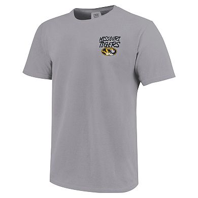 Youth Gray Missouri Tigers Hyperlocal Comfort Colors T-Shirt