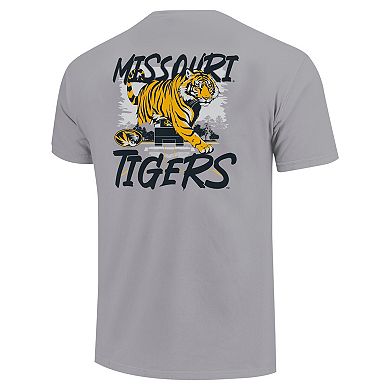 Youth Gray Missouri Tigers Hyperlocal Comfort Colors T-Shirt