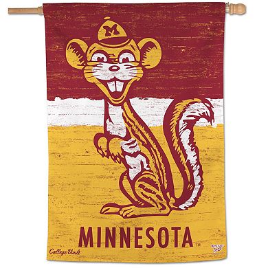 "WinCraft Minnesota Golden Gophers 28"" x 40"" College Vault Single-Sided Vertical Banner"