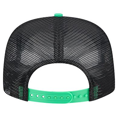 Men's New Era Black Austin FC Throwback Golfer Snapback Hat