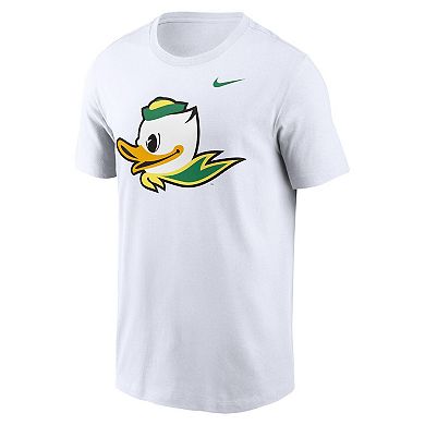 Men's Nike White Oregon Ducks Primetime Alternate Logo T-Shirt