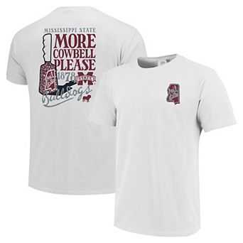 Youth White Mississippi State Bulldogs Hyperlocal Comfort Colors T-Shirt