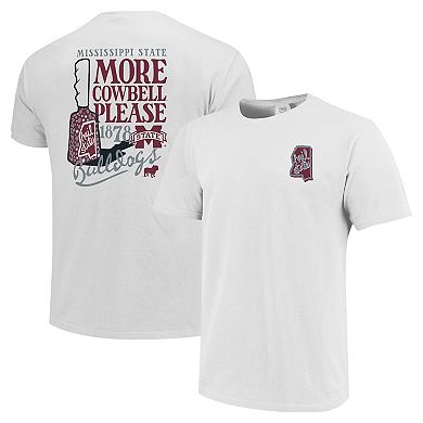 Youth White Mississippi State Bulldogs Hyperlocal Comfort Colors T-Shirt