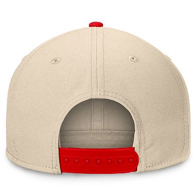 Men's Top of the World Khaki Nebraska Huskers Goalaso Snapback Hat