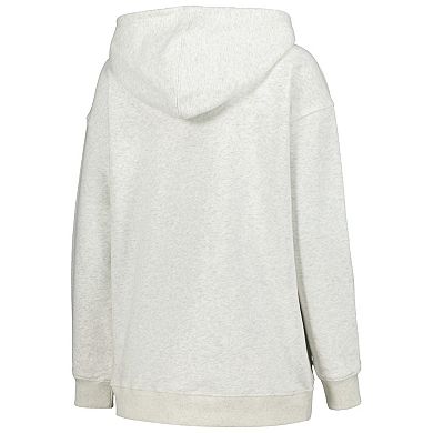 Women's The Wild Collective Heather Gray Phoenix Mercury Washed Full-Zip Hoodie