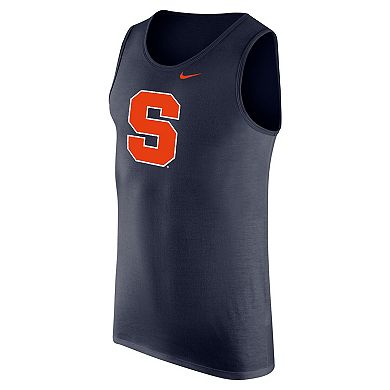 Men's Nike Navy Syracuse Orange Tank Top