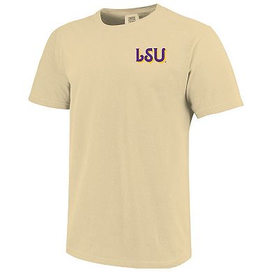 Youth Cream LSU Tigers Hyperlocal Comfort Colors T-Shirt