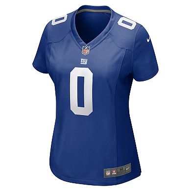 Women's Nike Brian Burns Royal New York Giants Game Player Jersey
