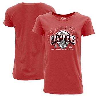 Women's Blue 84 Red NC State Wolfpack 2024 ACC Men's Basketball Conference Tournament Champions Locker Room T-Shirt