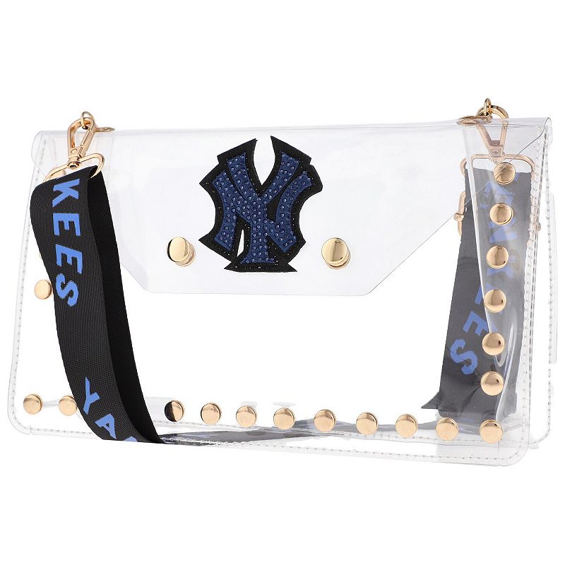 Cuce New York Yankees Crystal Clear Envelope Crossbody Bag, Team