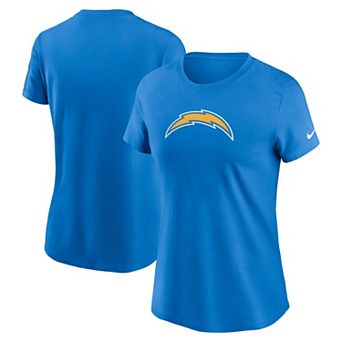 Women's Nike Powder Blue Los Angeles Chargers Primary Logo T-Shirt