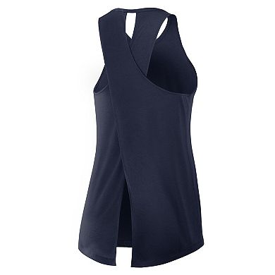 Women's Nike Navy Dallas Cowboys Crossback Performance Tank Top