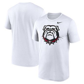 Men's Nike White Georgia Bulldogs Primetime Legend Alternate Logo T-Shirt