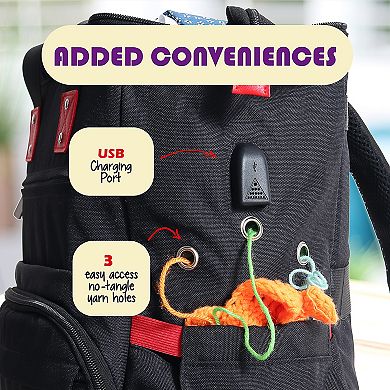 Hearth & Harbor Crochet Backpack