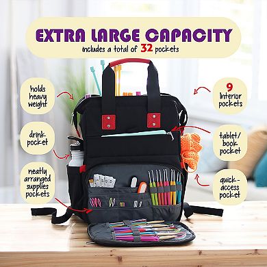 Hearth & Harbor Crochet Backpack