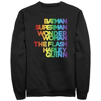Men's Justice League Heros Graphic Fleece