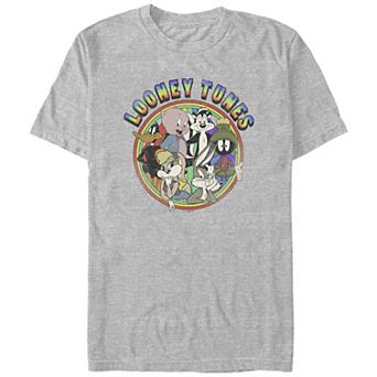 Men's Looney Tunes Vintage Rainbow Graphic Tee