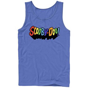 Men's Scooby-Doo Rainbow Logo Graphic Tank