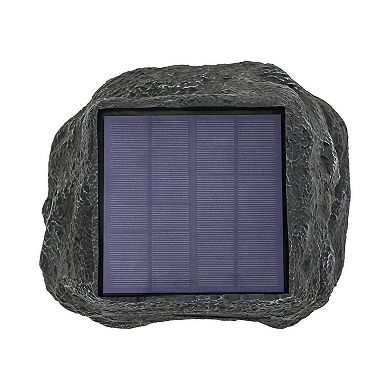 Victrola Outdoor Wireless Bluetooth Solar Rock Speaker