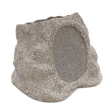 Victrola Outdoor Wireless Bluetooth Solar Rock Speaker