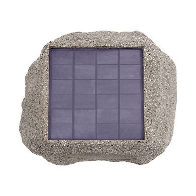 Victrola Outdoor Wireless Bluetooth Solar Rock Speaker