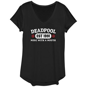 Women's Marvel Deadpool Est. 1991 Graphic Tee