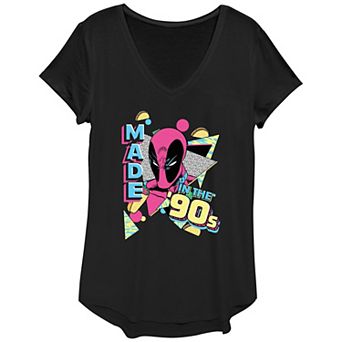 Women's Marvel Deadpool Made In The 90's Graphic Tee