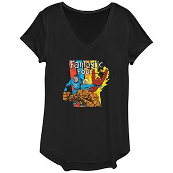 Women's Marvel Fantastic Four Action Team Graphic Tee