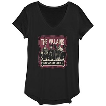 Disney Villains Women's Wayward Souls Graphic Tee