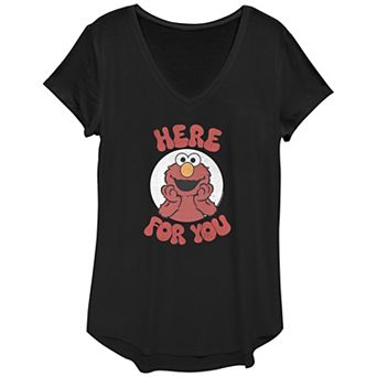 Women's Sesame Street Elmo Here For You Graphic Tee