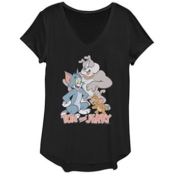 Women's Tom And Jerry Happy Pals Poster Graphic Tee