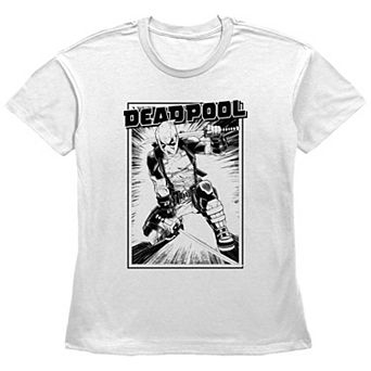 Women's Marvel Deadpool Samurai Stance Graphic Tee