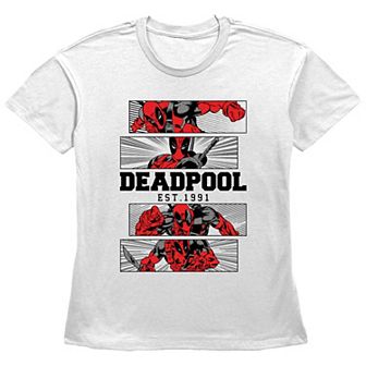 Women's Marvel Deadpool Est. 1991 Graphic Tee