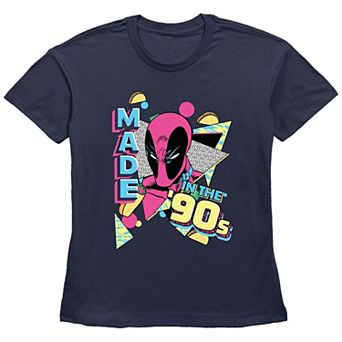 Women's Marvel Deadpool Made In The 90s Graphic Tee