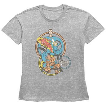 Women's Marvel Fantastic Four Super Hoops Graphic Tee