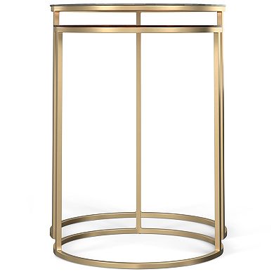 Simpli Home Drake Nesting Table 2-piece Set