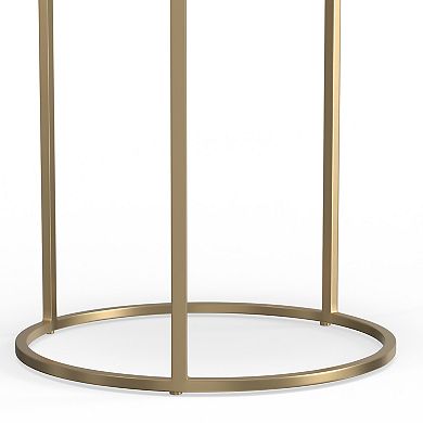 Simpli Home Drake Nesting Table 2-piece Set