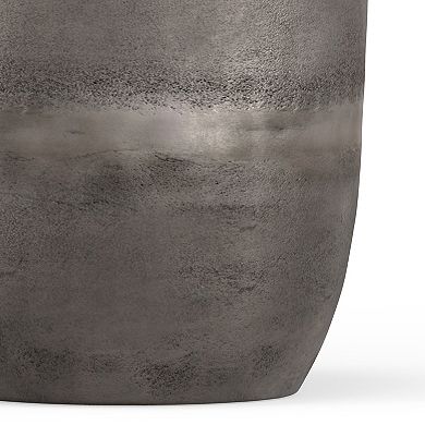 Simpli Home Morris Metal End Table