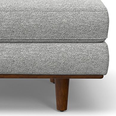Simpli Home Morrison Large Mid-Century Modern Table Ottoman