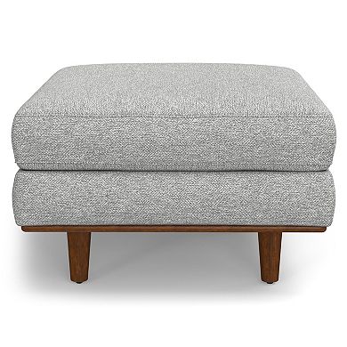 Simpli Home Morrison Mid-Century Modern Table Ottoman